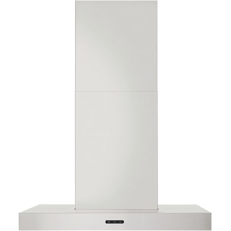 Broan-Nutone Elite EW43 Series 30-Inch Stainless Steel Convertible T-Style Wall Mount Chimney Range Hood EW4330SS